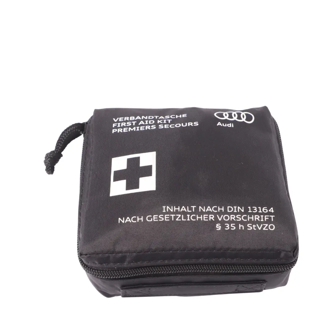 Kit universale pronto soccorso medico d'emergenza Astuccio nero per Audi con numero di parte 8J7860282B Audi Kit universale pronto soccorso medico d'emergenza Astuccio nero - SKU 8J7860282B - Numero di parte 8J7860282B