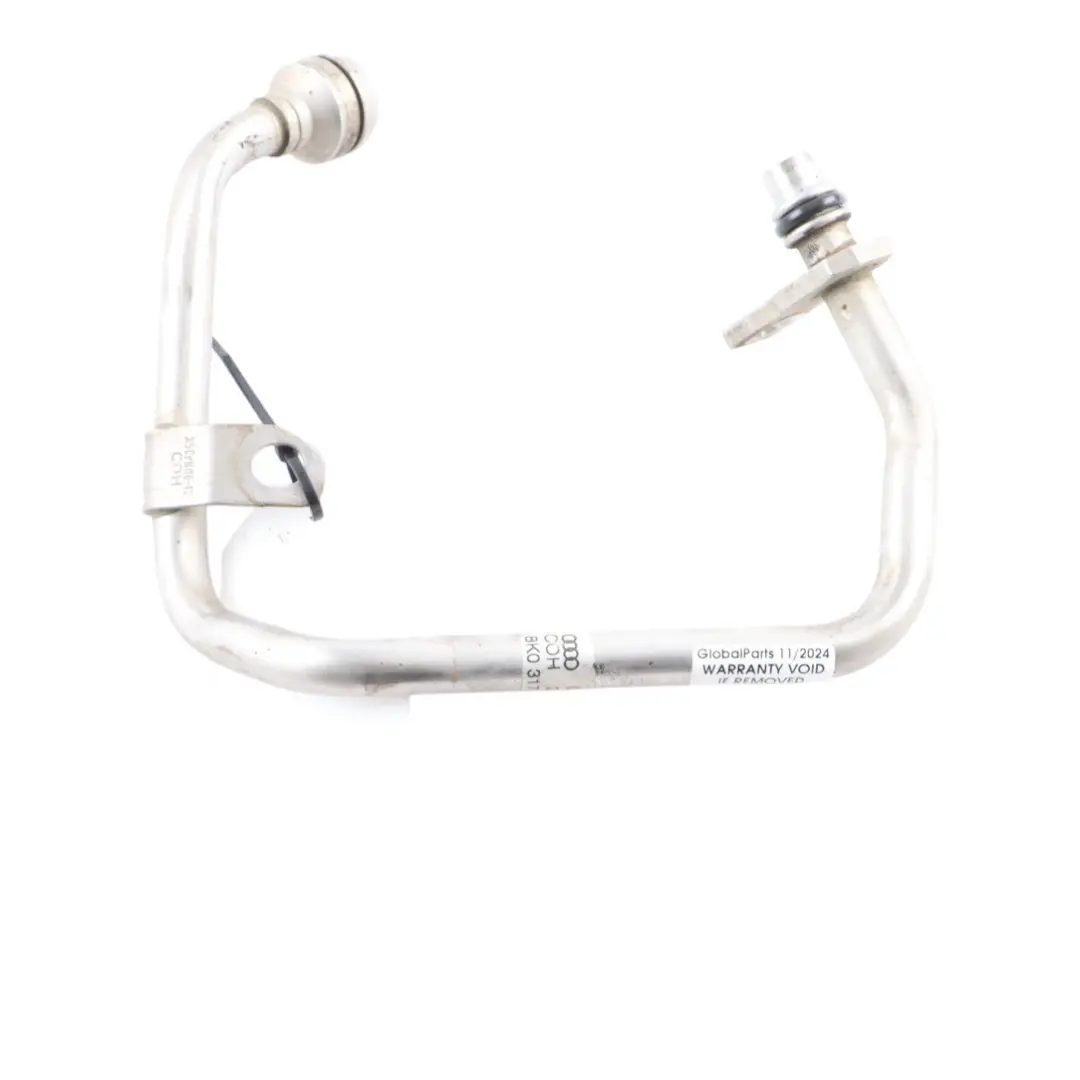 Gearbox Transmission Oil Cooling Pipe Hose Line to Audi RS4 B8 with Part number 8K0317818CQ Audi RS4 B8 Gearbox Transmission Oil Cooling Pipe Hose Line - SKU 8K0317818CQ - Part number 8K0317818CQ