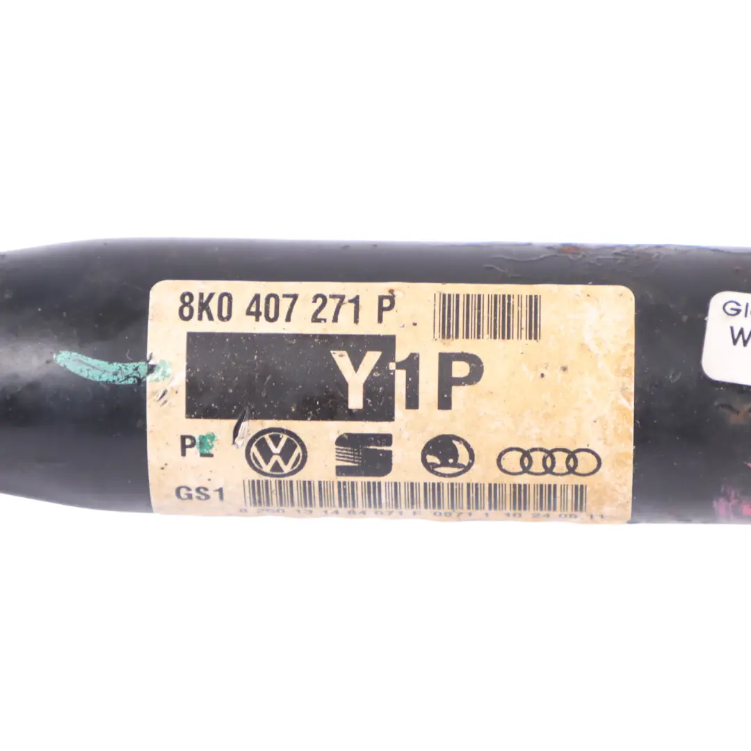 Audi A5 8T Eje De Transmisión Delantero Izquierdo Derecho - SKU 8K0407271P - Número de pieza 8K0407271P