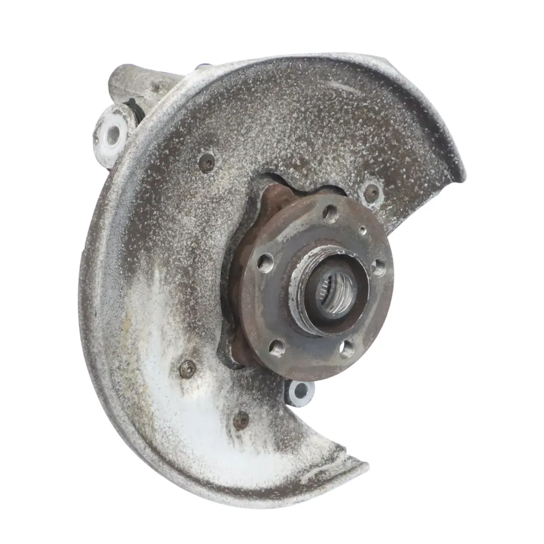 Audi A5 S5 8T Support de roue arrière gauche moyeu Plaque de disque de frein - SKU 8K0505431AH-1 - Numéro de pièce 8K0505431AH