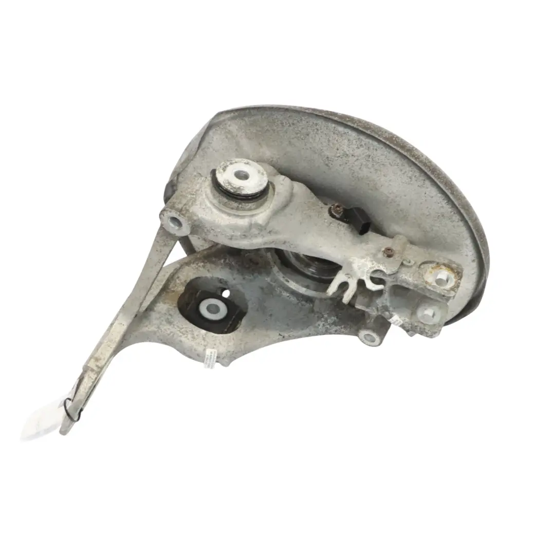 Audi A5 S5 8T Support de roue arrière gauche moyeu Plaque de disque de frein - SKU 8K0505431AH-1 - Numéro de pièce 8K0505431AH