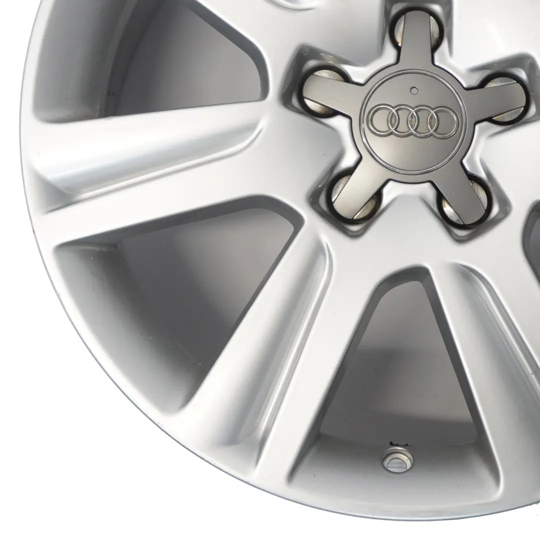 Audi A4 B8 A5 8T Jante argentée en alliage 17" ET:45 7,5J 8K0601025B - SKU 8K0601025B-2 - Numéro de pièce 8K0601025B-2