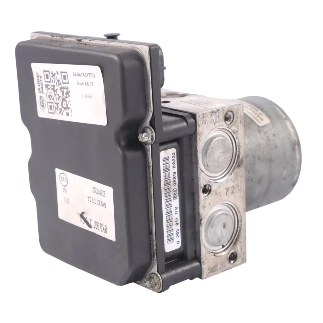 ABS Pump Modulator Hydraulic Control Brake Unit to Audi A5 8T with Part number 8K0614517FN Audi A5 8T ABS Pump Modulator Hydraulic Control Brake Unit - SKU 8K0614517FN - Part number 8K0614517FN
