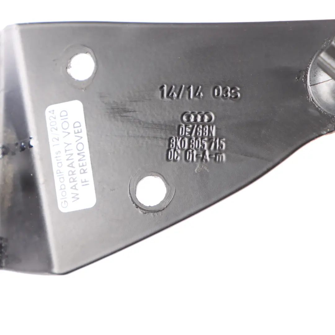 Upper Radiator Support Audi RS4 B8 RS5 8T Bracket Reinforcment to with Part number 8K0805715 Upper Radiator Support Audi RS4 B8 RS5 8T Bracket Reinforcment - SKU 8K0805715 - Part number 8K0805715