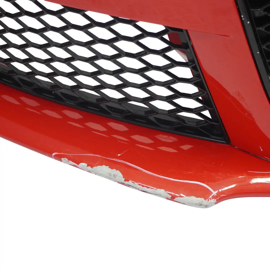 Audi RS4 B8 Front Bumper Trim Panel Cover Misano Red Pearl - Z3M - SKU 8K0807065J-MRE - Part number 8K0807065J