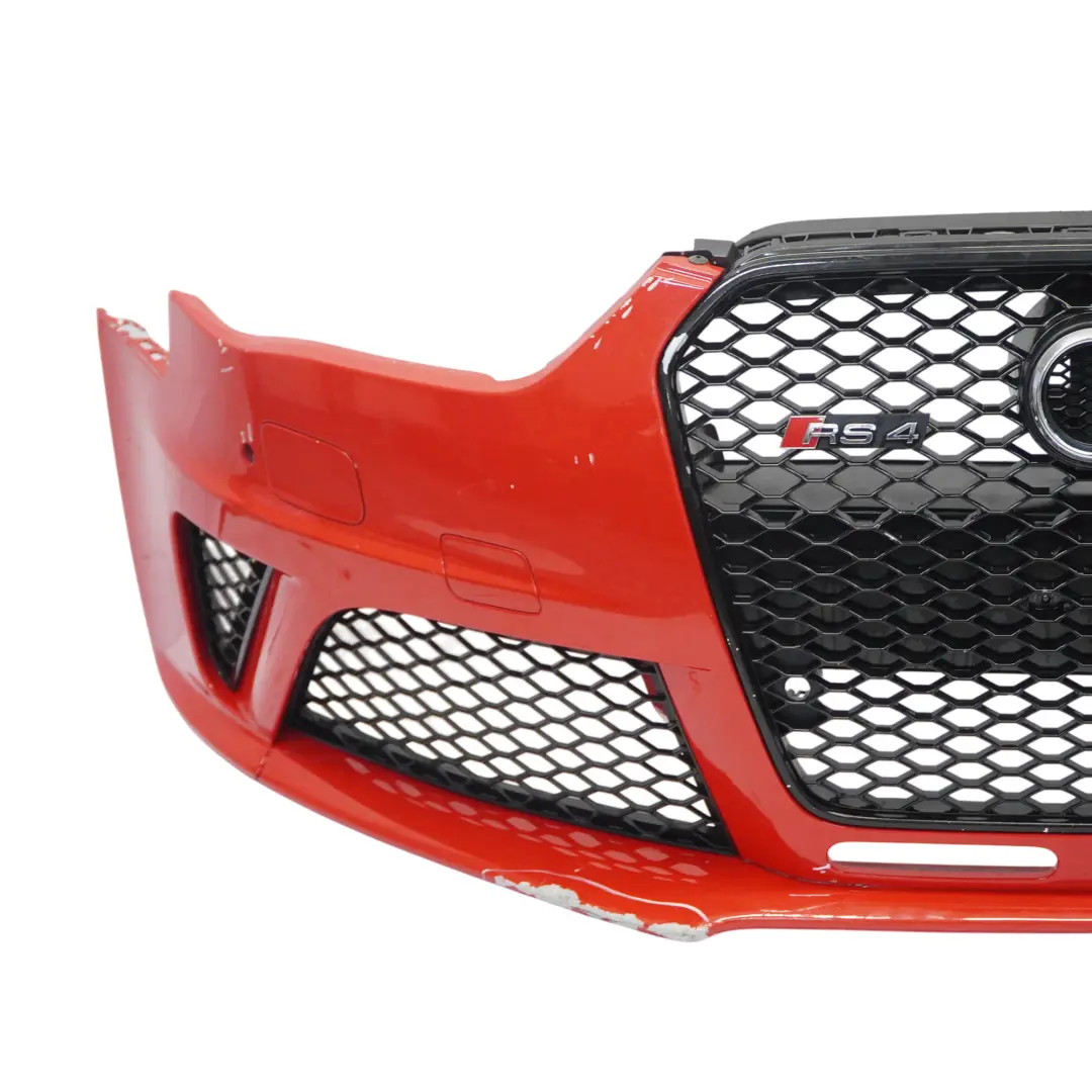 Zderzak Przedni Misano Red Pearl Czerwony - Z3M do Audi RS4 B8 o numerze 8K0807065J Audi RS4 B8 Zderzak Przedni Misano Red Pearl Czerwony - Z3M - SKU 8K0807065J-MRE - Numer Części 8K0807065J