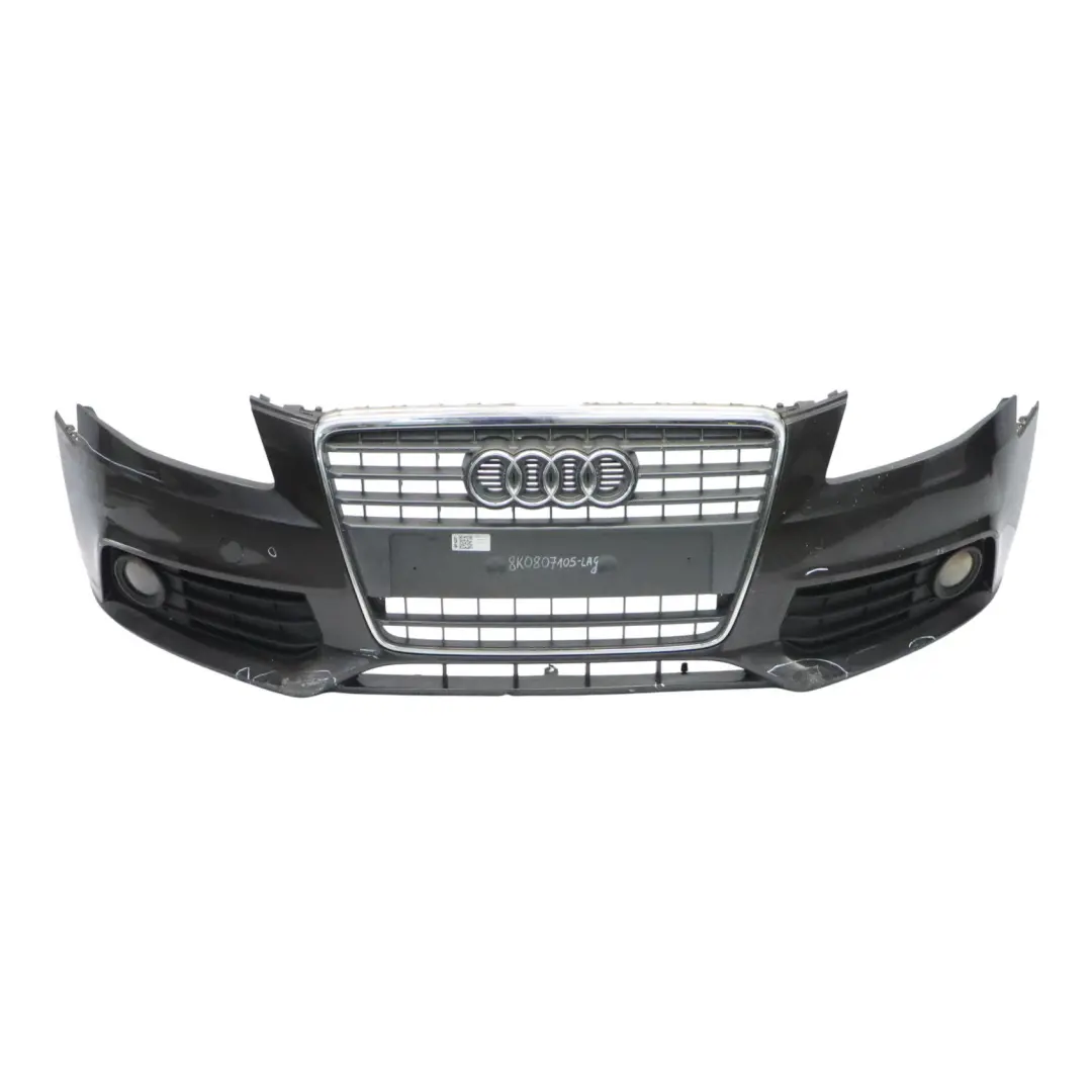 Front Bumper Trim Panel Cover Lava Grey Pearl Effect - Z7L to Audi A4 B8 with Part number 8K0807105 Audi A4 B8 Front Bumper Trim Panel Cover Lava Grey Pearl Effect - Z7L - SKU 8K0807105-LAG - Part number 8K0807105