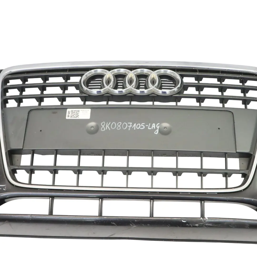 Front Bumper Trim Panel Cover Lava Grey Pearl Effect - Z7L to Audi A4 B8 with Part number 8K0807105 Audi A4 B8 Front Bumper Trim Panel Cover Lava Grey Pearl Effect - Z7L - SKU 8K0807105-LAG - Part number 8K0807105