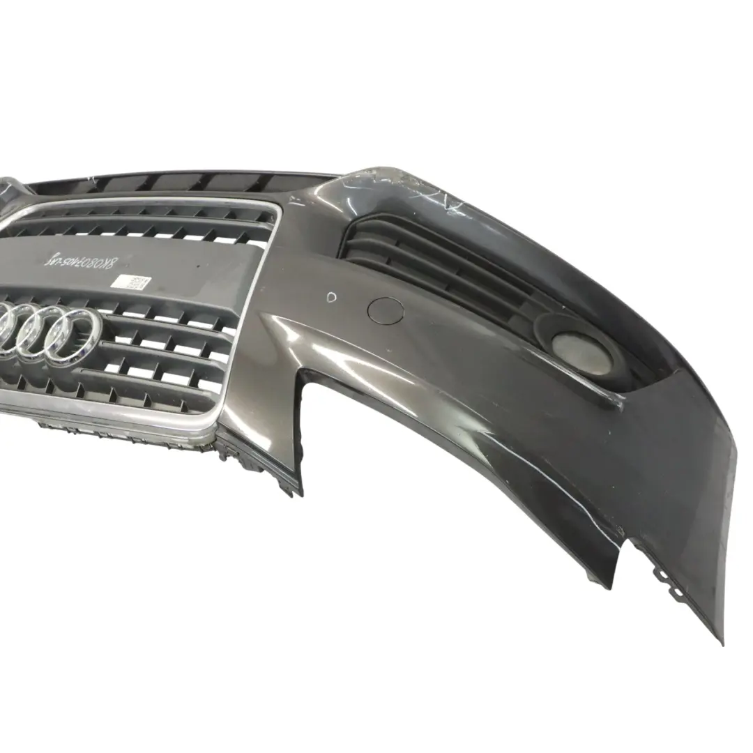 Front Bumper Trim Panel Cover Lava Grey Pearl Effect - Z7L to Audi A4 B8 with Part number 8K0807105 Audi A4 B8 Front Bumper Trim Panel Cover Lava Grey Pearl Effect - Z7L - SKU 8K0807105-LAG - Part number 8K0807105