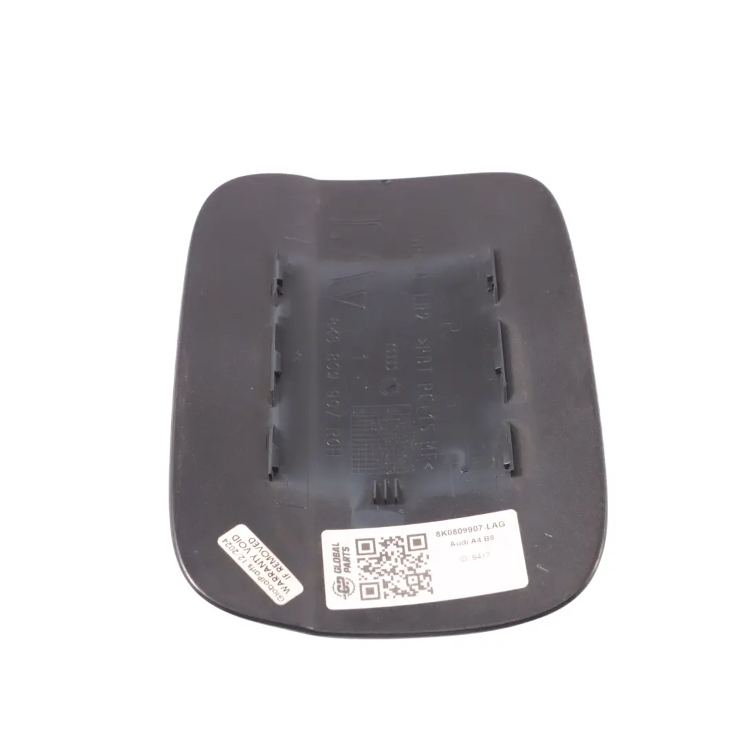 Audi A4 B8 Couvercle du bouchon réservoir carburant Gris Lava Pearl Effect Z7L - SKU 8K0809907-LAG - Numéro de pièce 8K0809907