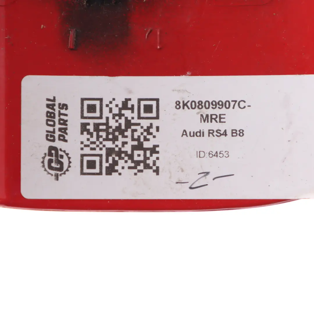Pokrywa Wlewu Paliwa Pokrywa Czerwona Misano Red Pearl Z3M do Audi RS4 B8 o numerze 8K0809907C Audi RS4 B8 Pokrywa Wlewu Paliwa Pokrywa Czerwona Misano Red Pearl Z3M - SKU 8K0809907C-MRE - Numer Części 8K0809907C
