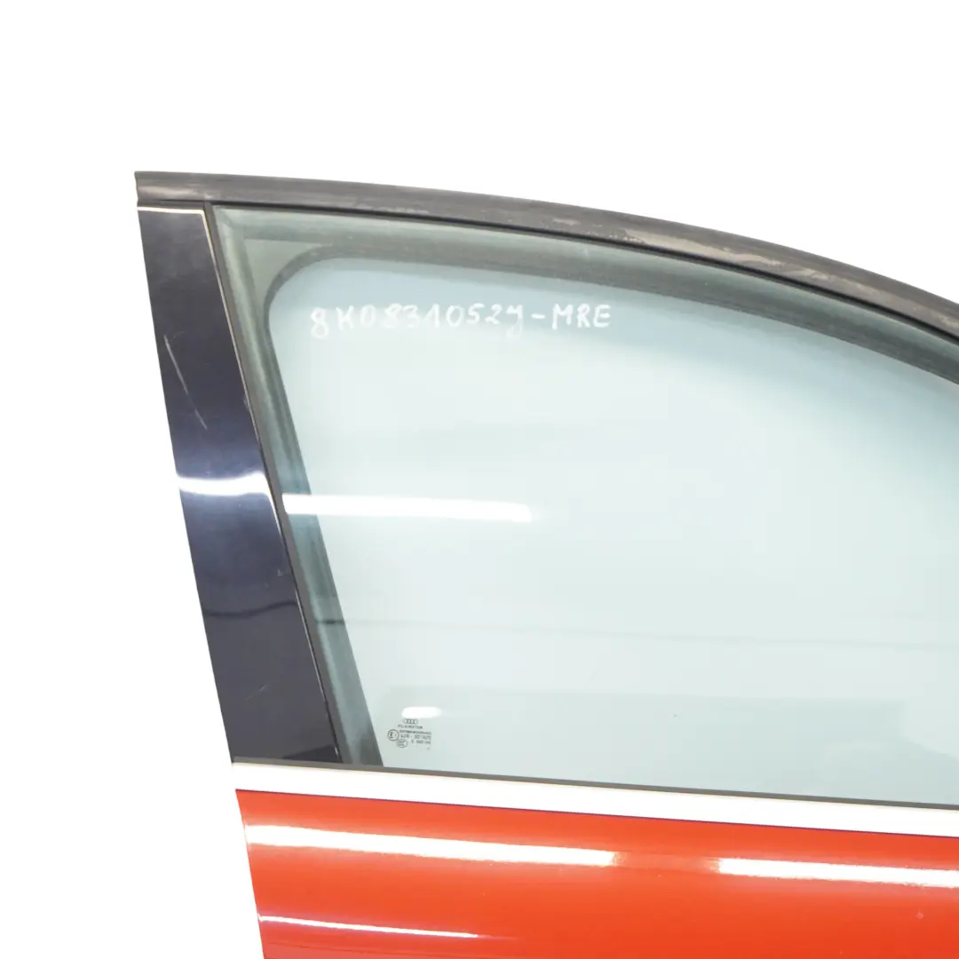 Audi A4 B8 Front Door Right O/S Misano Red Pearl - Z3M - SKU 8K0831052J-MRE - Part number 8K0831052J