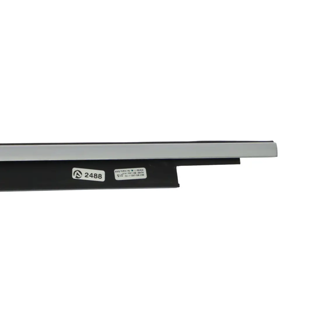 Audi A4 B8 Bordure extérieure de vitre de porte avant gauche - SKU 8K0853283J - Numéro de pièce 8K0853283J
