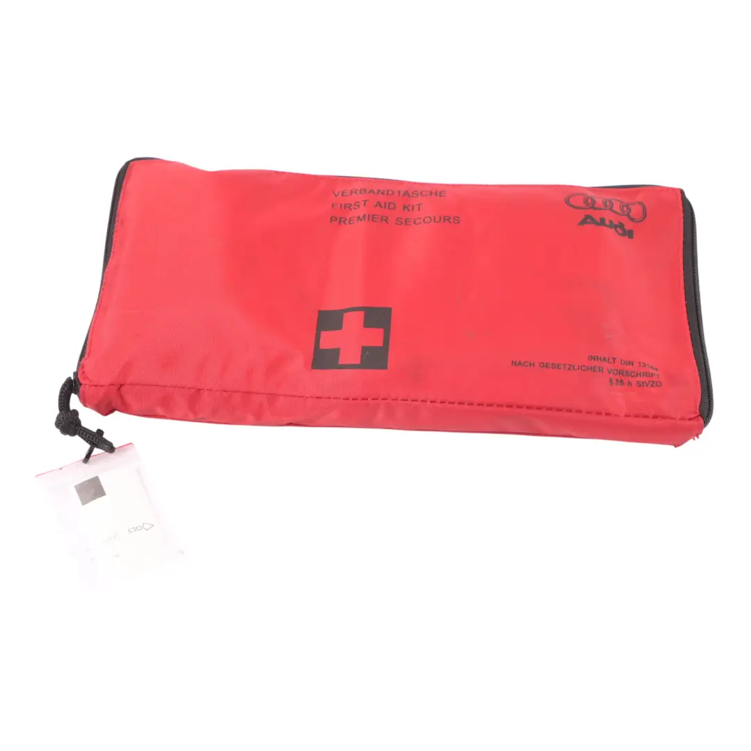  Erste Hilfe Audi A4 B8 8K A5 8T Erste Hilfe Kit Rotes Etui - SKU 8K0860282C - Teilenummer 8K0860282C