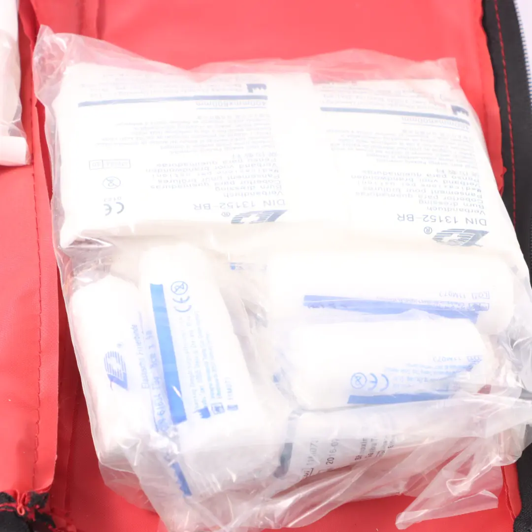 Aid Audi A4 B8 8K A5 8T Emergency First Aid Kit Red Case to First with Part number 8K0860282C First Aid Audi A4 B8 8K A5 8T Emergency First Aid Kit Red Case - SKU 8K0860282C - Part number 8K0860282C