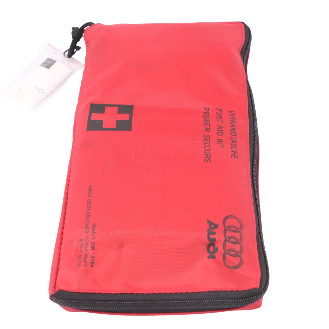  Erste Hilfe Audi A4 B8 8K A5 8T Erste Hilfe Kit Rotes Etui - SKU 8K0860282C - Teilenummer 8K0860282C
