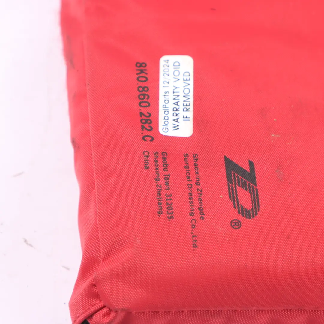 Botiquín de Emergencia Audi A4 B8 8K A5 8T Estuche Rojo para con número de pieza 8K0860282C Botiquín de Emergencia Audi A4 B8 8K A5 8T Estuche Rojo - SKU 8K0860282C - Número de pieza 8K0860282C