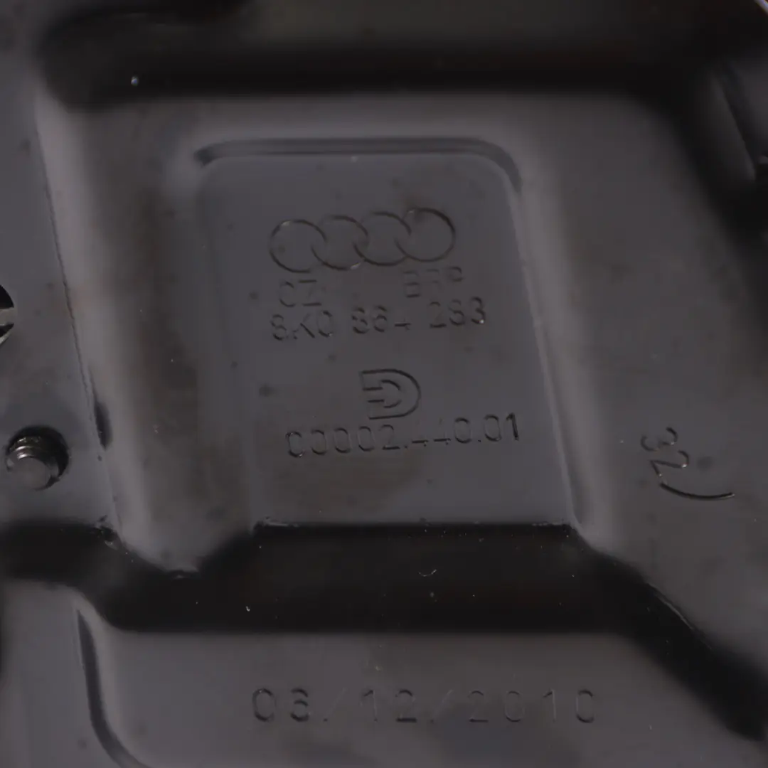  Reposabrazos de consola central de tela negra Audi A4 B8 - SKU 8K0864207A - Número de pieza 8K0864207A