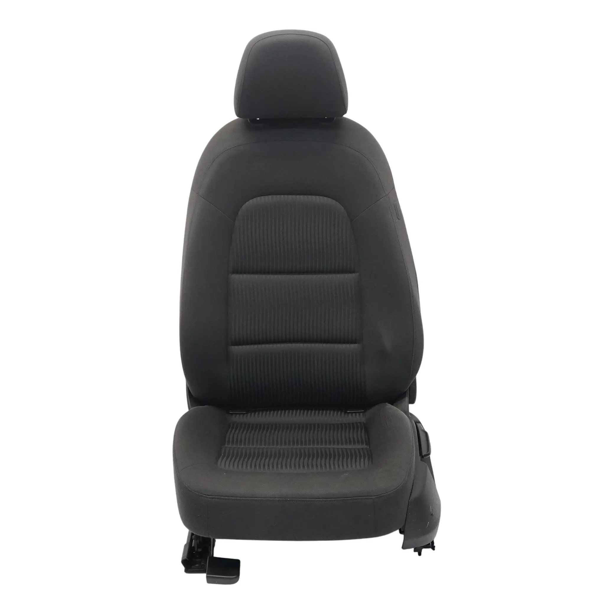 Audi A4 B8 Asiento Delantero Izquierdo Interior Tela Negro Soul