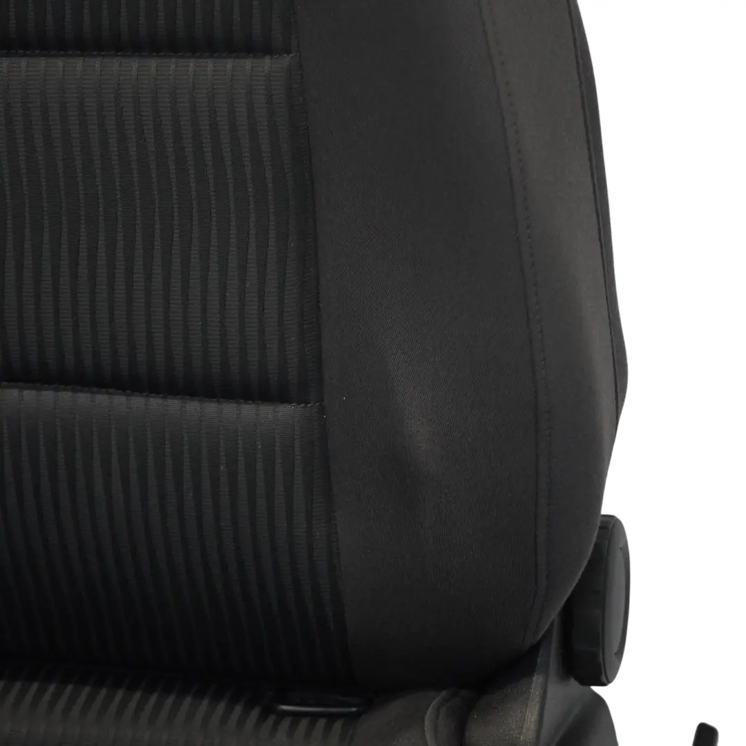 Audi A4 B8 Front Seat Left N/S Interior Cloth Fabric Black Soul - SKU 8K0881805-1 - Part number 8K0881805