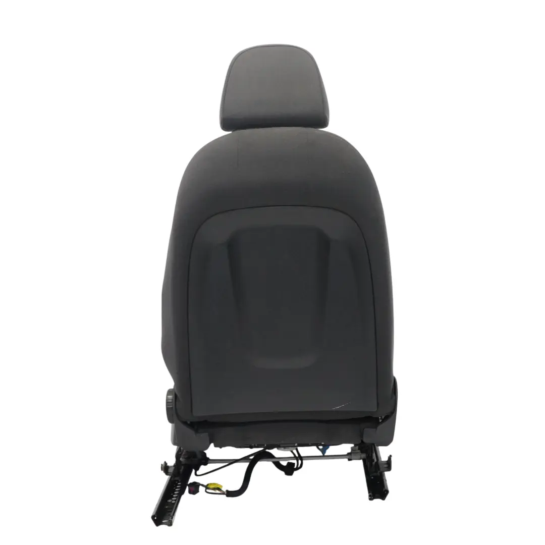 Audi A4 B8 Front Seat Left N/S Interior Cloth Fabric Black Soul - SKU 8K0881805-1 - Part number 8K0881805