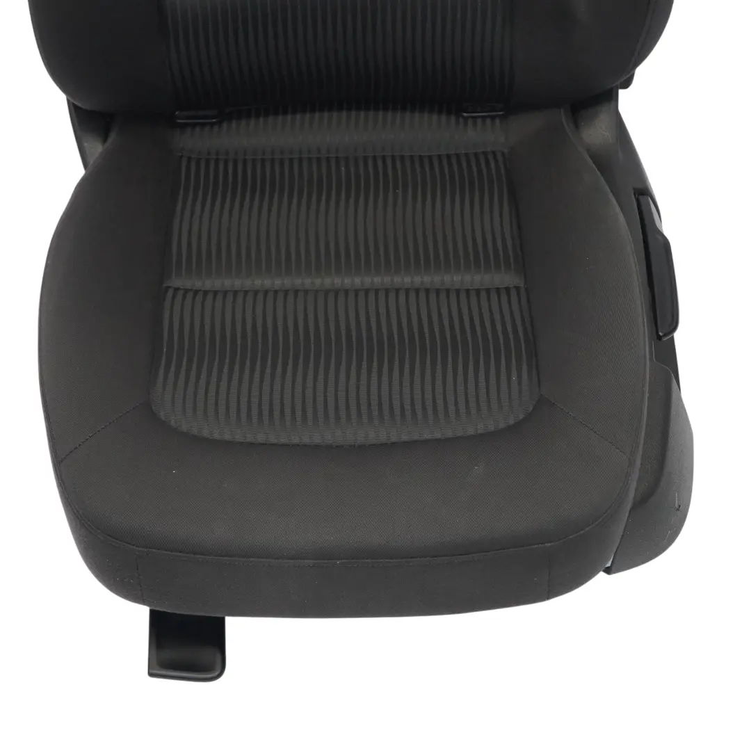 Audi A4 B8 Front Seat Left N/S Interior Cloth Fabric Black Soul - SKU 8K0881805-1 - Part number 8K0881805