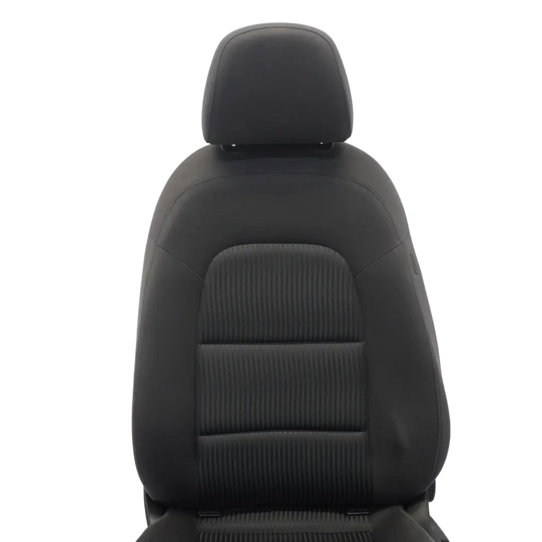 Audi A4 B8 Front Seat Left N/S Interior Cloth Fabric Black Soul - SKU 8K0881805-1 - Part number 8K0881805