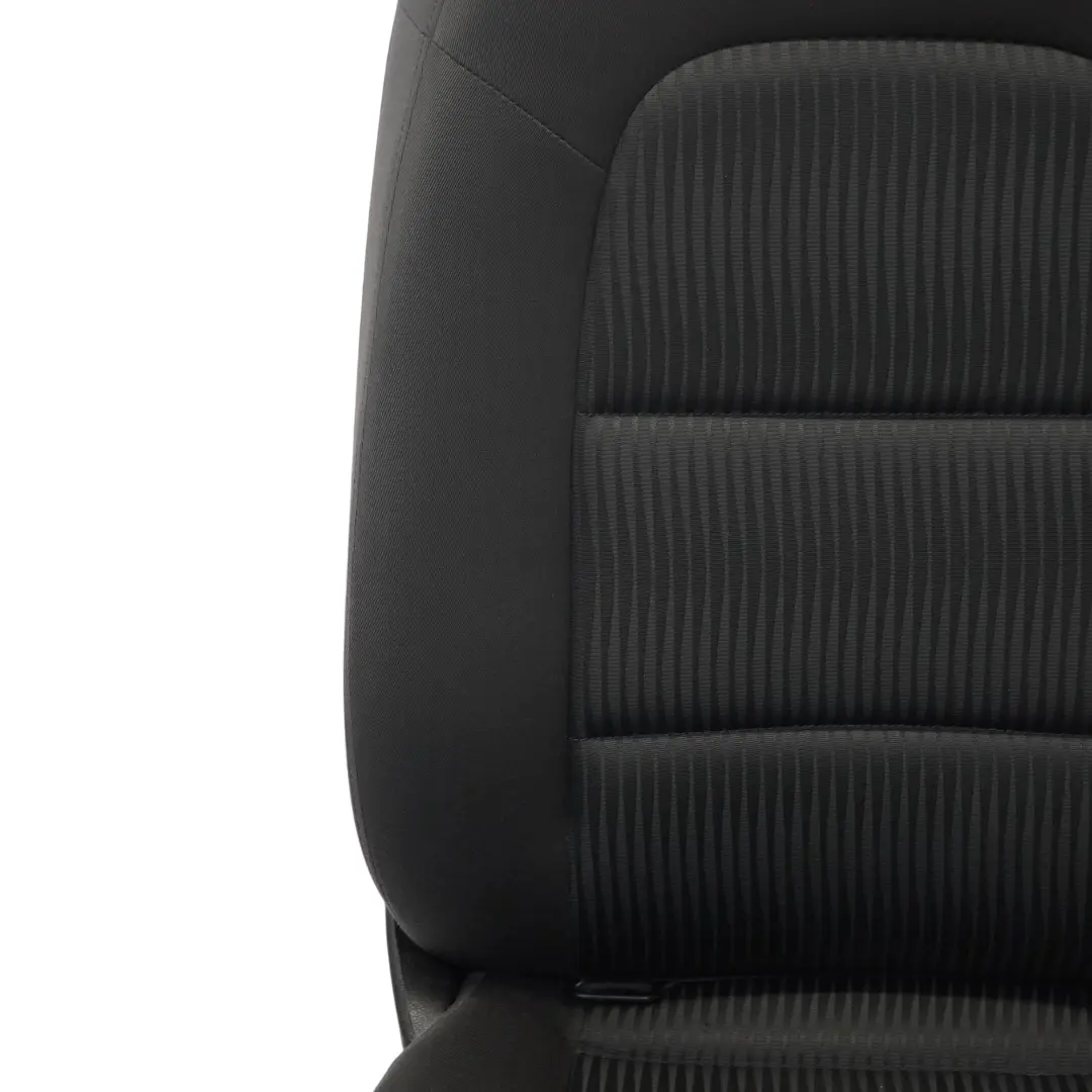 Audi A4 B8 Front Seat Left N/S Interior Cloth Fabric Black Soul - SKU 8K0881805-1 - Part number 8K0881805