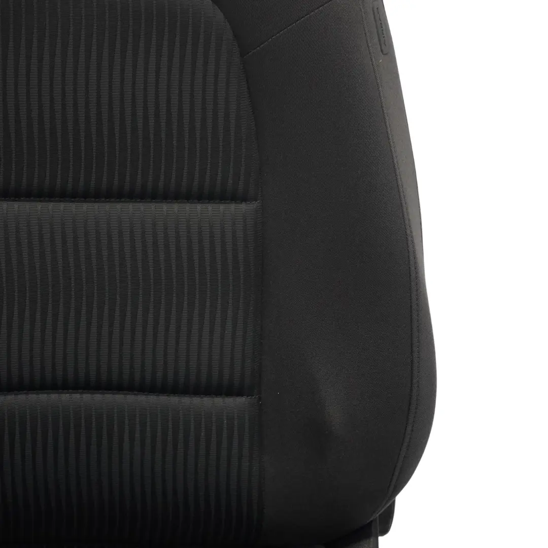 Audi A4 B8 Front Seat Left N/S Interior Cloth Fabric Black Soul - SKU 8K0881805-1 - Part number 8K0881805