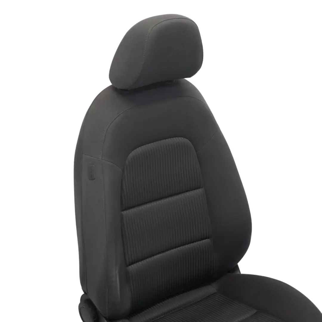 Audi A4 B8 Front Seat Right O/S Interior Cloth Fabric Black Soul - SKU 8K0881806-1 - Part number 8K0881806