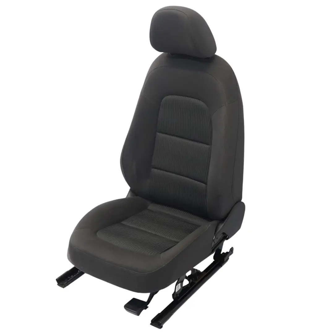 Audi A4 B8 Front Seat Right O/S Interior Cloth Fabric Black Soul - SKU 8K0881806-1 - Part number 8K0881806