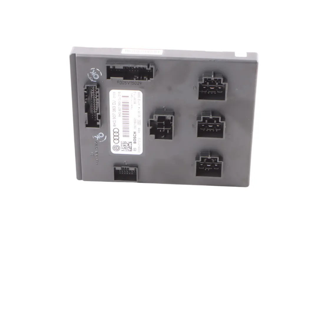 Audi RS4 B8 Karosserie Steuergerät Modul ECU BCM - SKU 8K0907063DJ - Teilenummer 8K0907063DJ