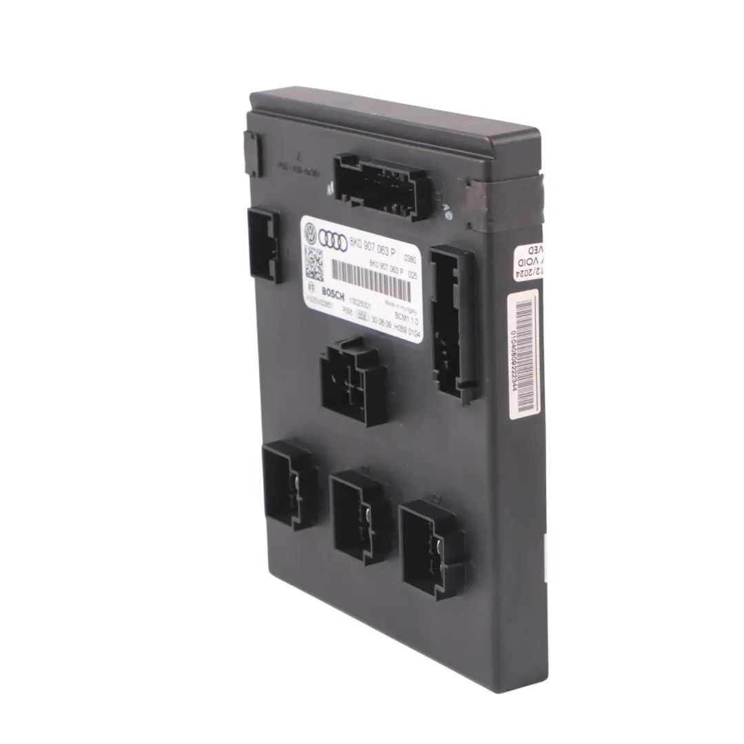 Karosserie Komfort Steuerung BCM Bordnetz Modul ECU für Audi A5 8T mit Teilenummer 8K0907063P Audi A5 8T Karosserie Komfort Steuerung BCM Bordnetz Modul ECU - SKU 8K0907063P - Teilenummer 8K0907063P
