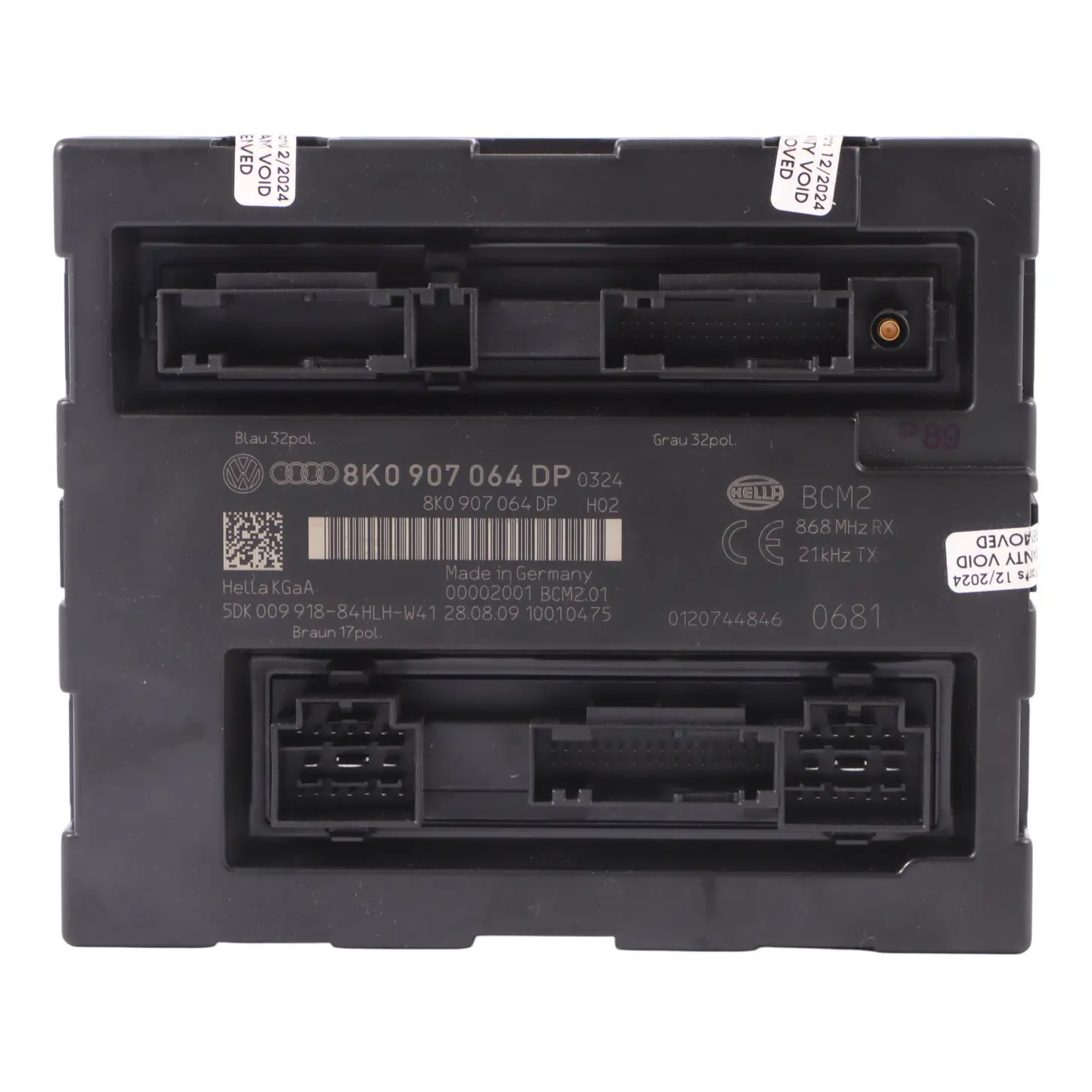 Audi A4 B8 Body Control Modul BCM Komfortsteuergerät 8K0907064DP