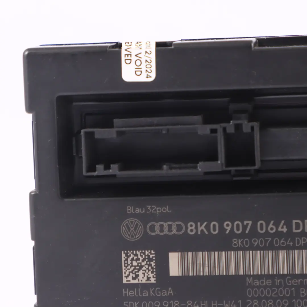 Modulo di controllo corpo BCM Unità di controllo comfort per Audi A4 B8 con numero di parte 8K0907064DP Audi A4 B8 Modulo di controllo corpo BCM Unità di controllo comfort - SKU 8K0907064DP - Numero di parte 8K0907064DP