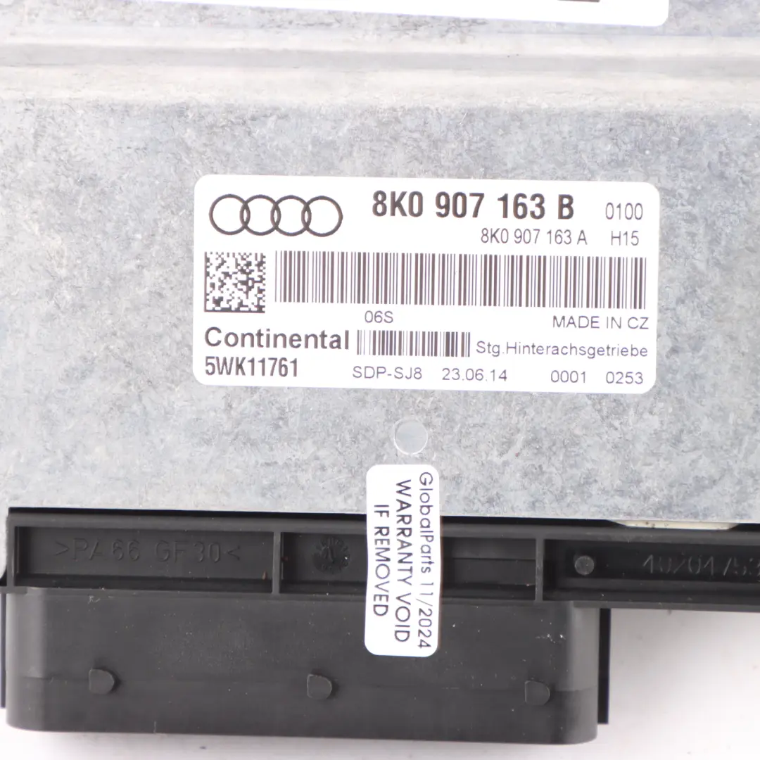 Differential Control Unit Function Module to Audi RS4 B8 with Part number 8K0907163B Audi RS4 B8 Differential Control Unit Function Module - SKU 8K0907163B - Part number 8K0907163B