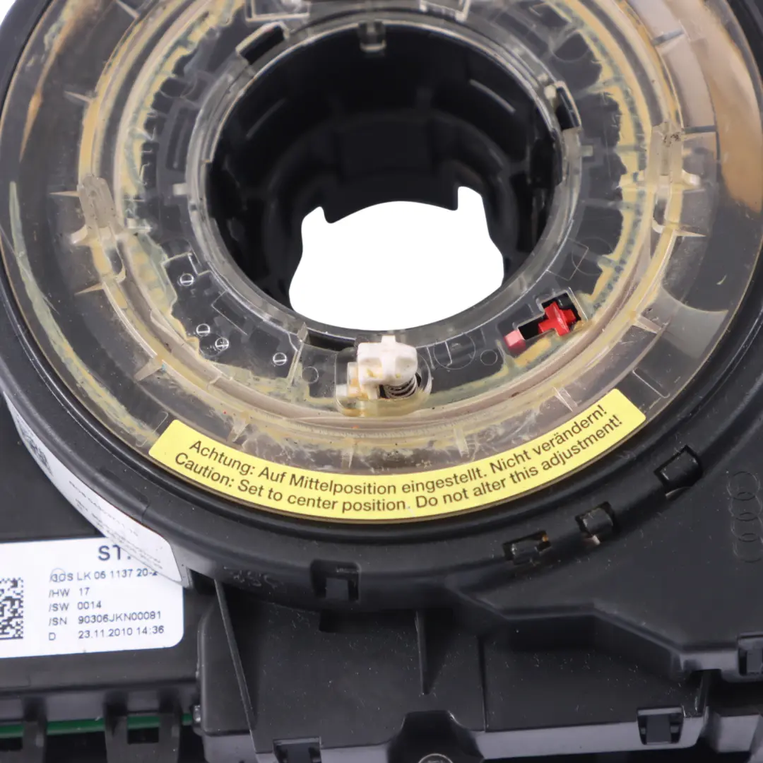 Slip Ring Audi A4 B8 8K A5 8T Steering Wheel Squib Module 8K0953568Q to with Part number 8K0953568F Slip Ring Audi A4 B8 8K A5 8T Steering Wheel Squib Module 8K0953568Q - SKU 8K0953568F - Part number 8K0953568F