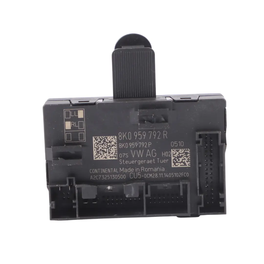 Moduł Sterownik Drzwi Pasażera Prawy Przód do Audi Q5 8R o numerze 8K0959792R Audi Q5 8R Moduł Sterownik Drzwi Pasażera Prawy Przód - SKU 8K0959792R - Numer Części 8K0959792R
