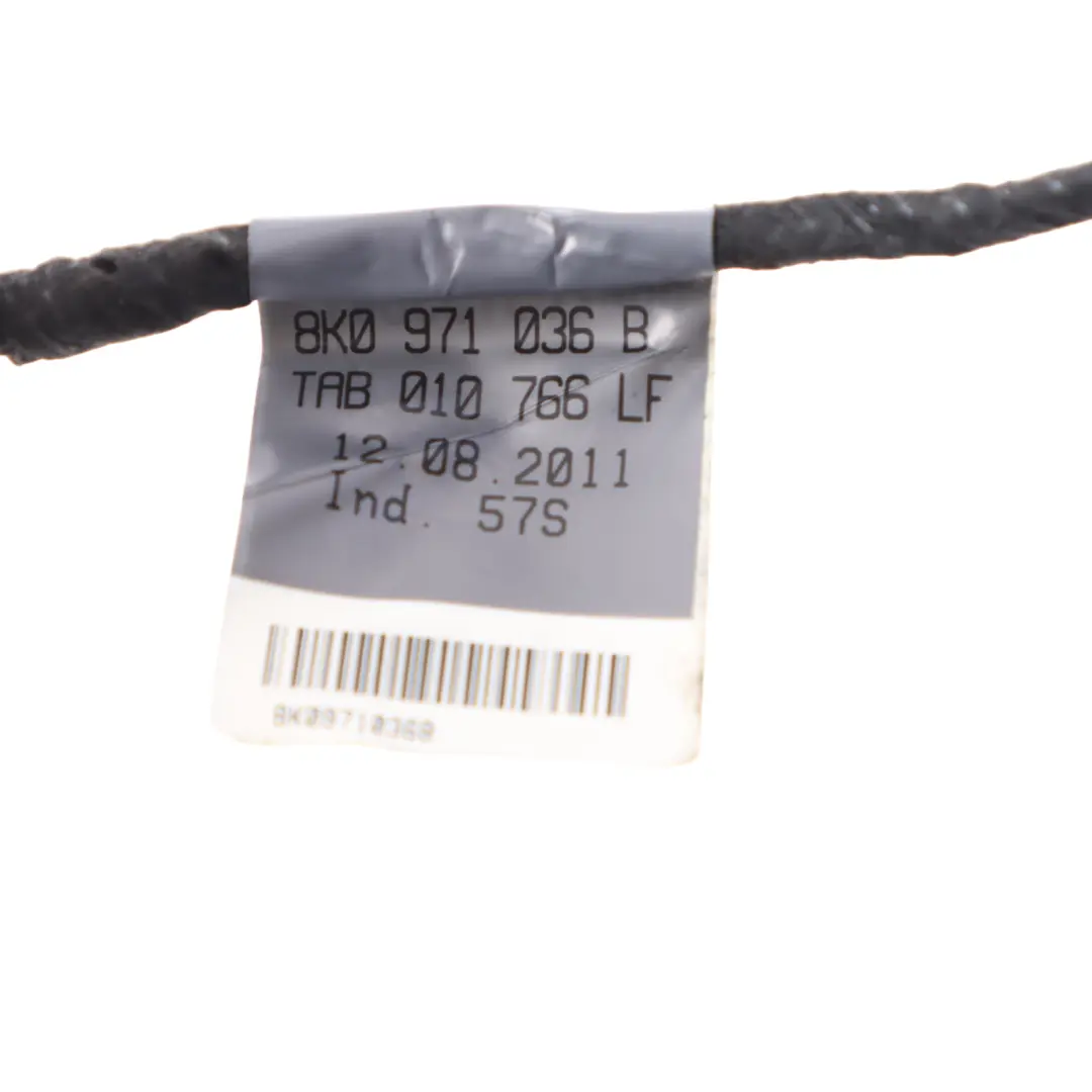 Audi RS4 B8 Tür Kabelbaum Kabelsatz Vorne Rechts - SKU 8K0971036B - Teilenummer 8K0971036B