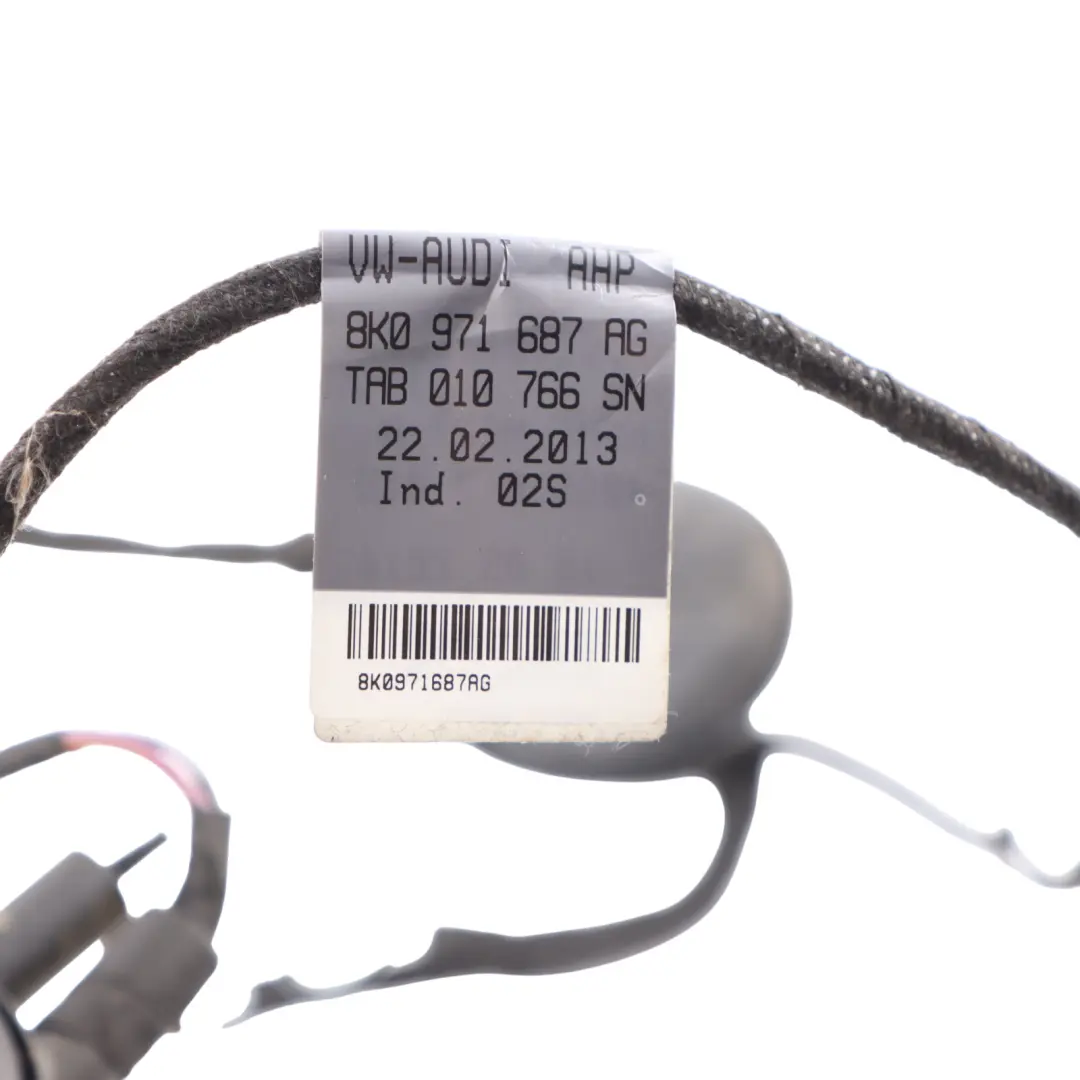 Door Harness Loom Cable Wiring Rear Left N/S to Audi RS4 B8 with Part number 8K0971687AG Audi RS4 B8 Door Harness Loom Cable Wiring Rear Left N/S - SKU 8K0971687AE - Part number 8K0971687AG