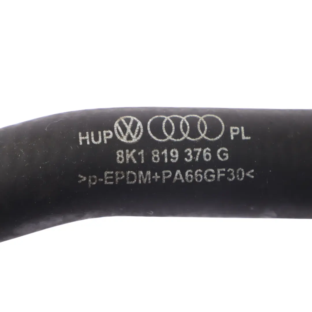 Audi A4 B8 8K 2.0 TDI Tuyau refroidissement Conduite d'eau chauffage - SKU 8K1819376G - Numéro de pièce 8K1819376G