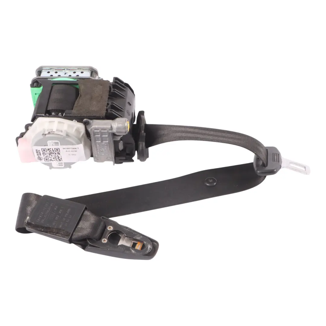 Pas Bezpieczeństwa Przedni Prawy Czarny do Audi A4 B8 o numerze 8K1857706K Audi A4 B8 Pas Bezpieczeństwa Przedni Prawy Czarny - SKU 8K1857706K-1 - Numer Części 8K1857706K