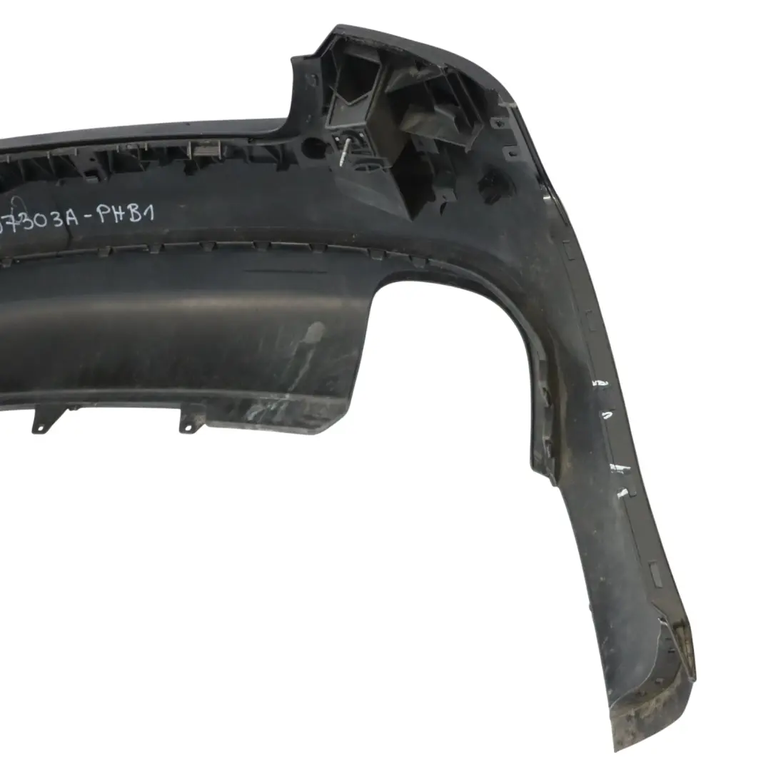 Bumper Trim Panel Cover Phantom Black - LZ9Y to Audi A4 B8 Rear with Part number 8K5807303A Audi A4 B8 Rear Bumper Trim Panel Cover Phantom Black - LZ9Y - SKU 8K5807303A-PHB1 - Part number 8K5807303A