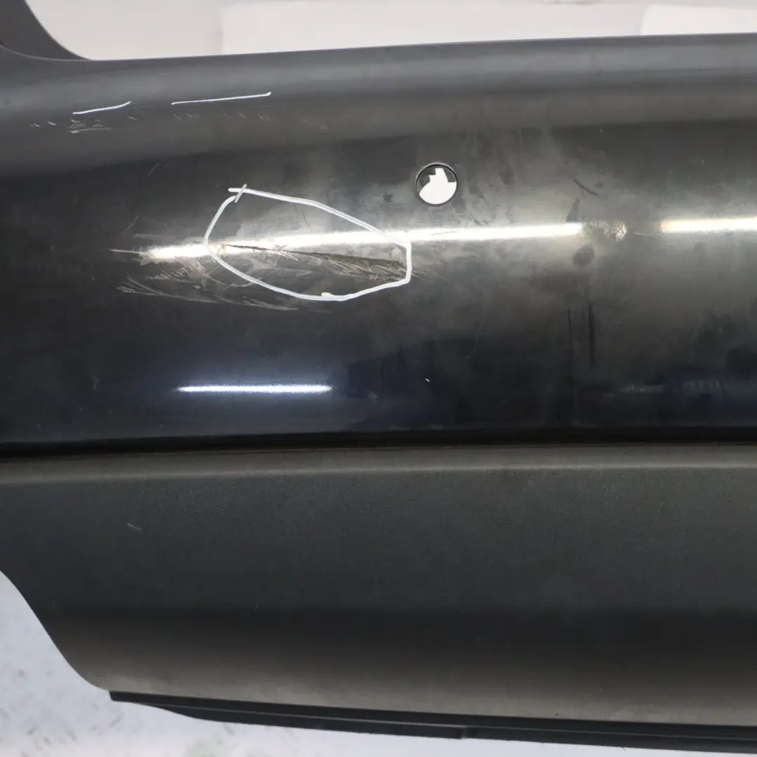 Bumper Trim Panel Cover Phantom Black - LZ9Y to Audi A4 B8 Rear with Part number 8K5807303A Audi A4 B8 Rear Bumper Trim Panel Cover Phantom Black - LZ9Y - SKU 8K5807303A-PHB1 - Part number 8K5807303A