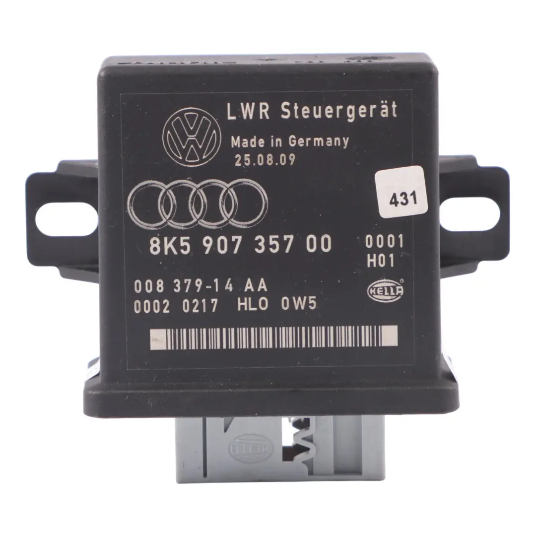 Audi A5 8T Front Leuchte Xenon Scheinwerfer Reichweite Steuermodul - SKU 8K590735700 - Teilenummer 8K590735700
