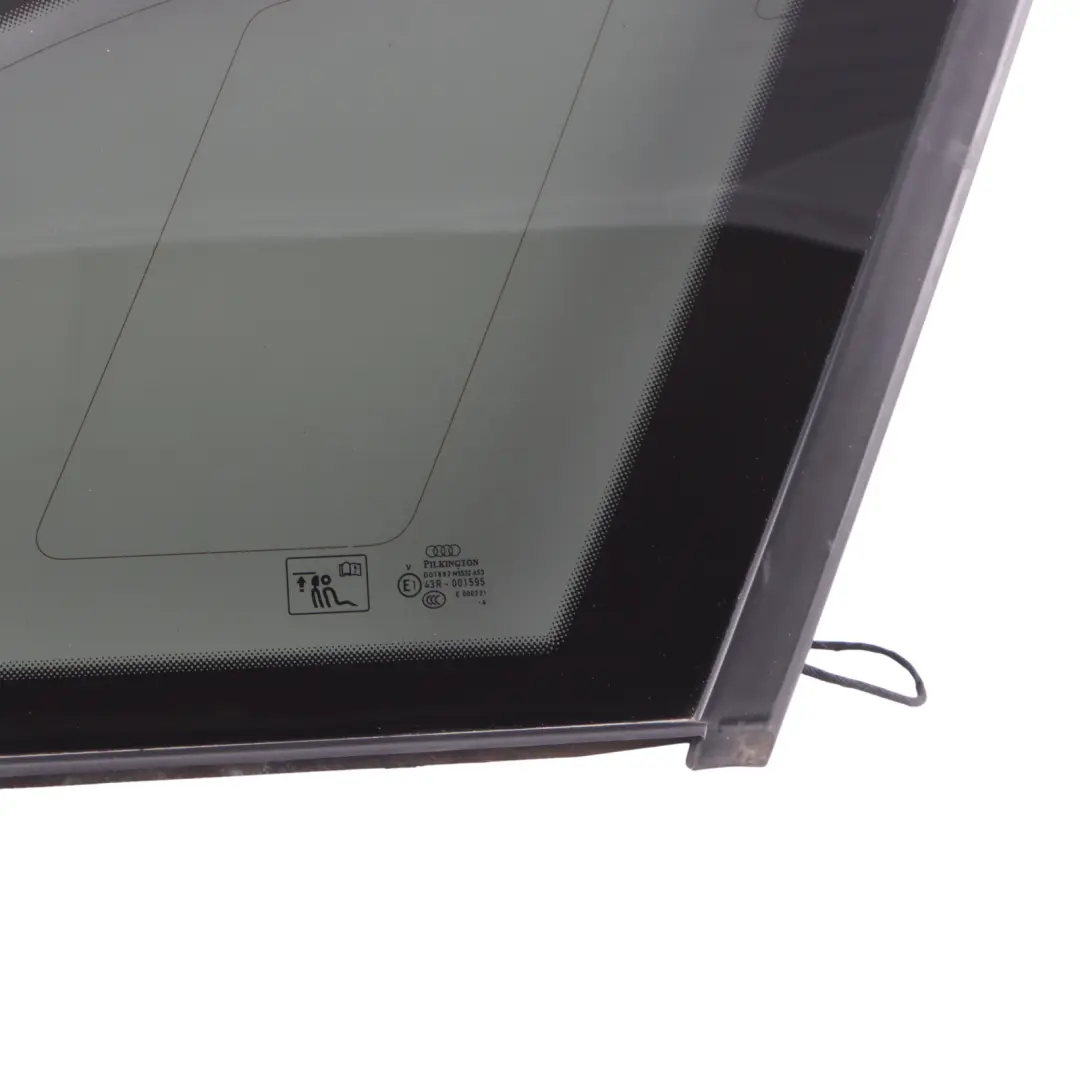 Quarter Window Glass Right O/S AS3 to Audi RS4 B8 Rear with Part number 8K9845300E Audi RS4 B8 Rear Quarter Window Glass Right O/S AS3 - SKU 8K9845300E - Part number 8K9845300E