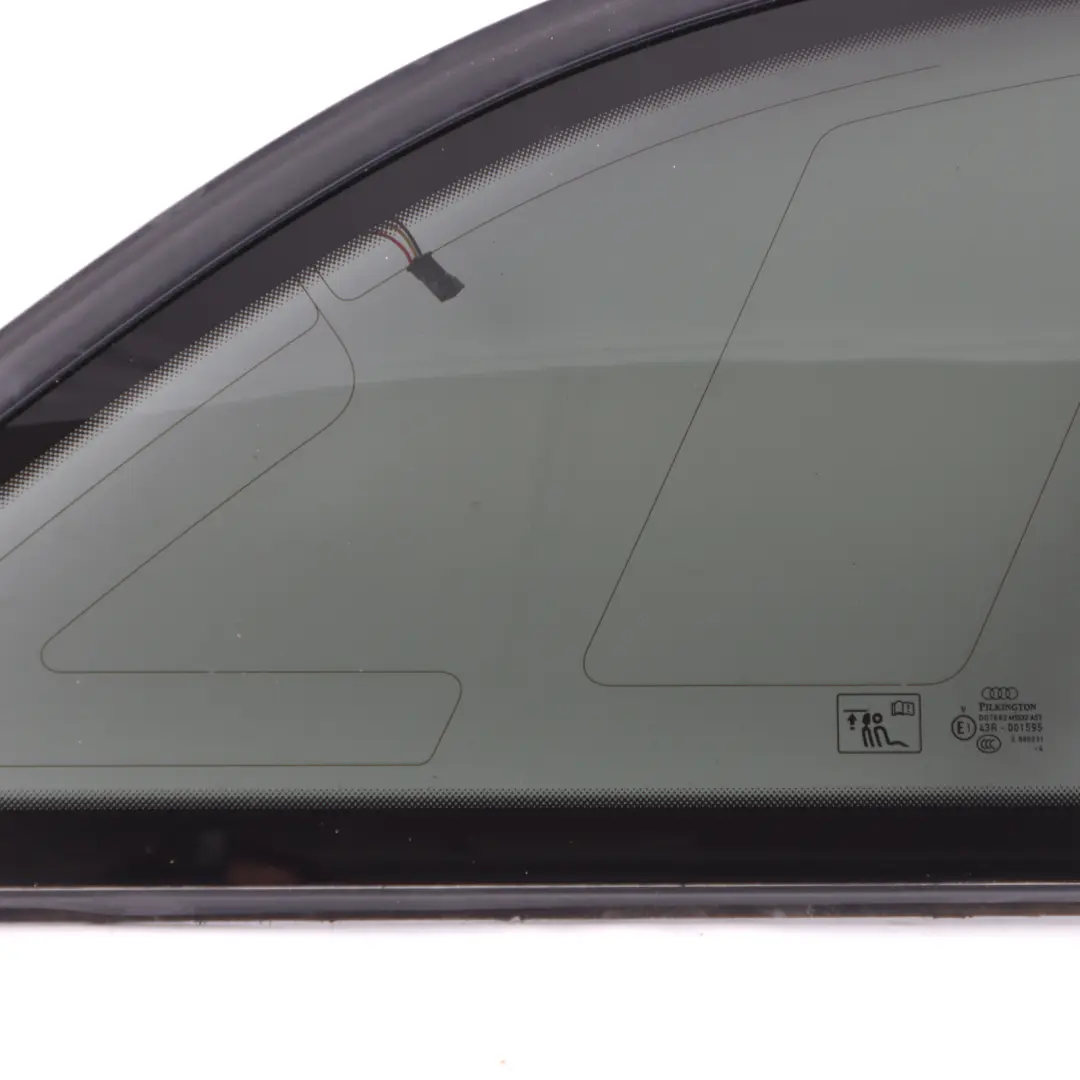 Audi RS4 B8 Rear Quarter Window Glass Right O/S AS3 - SKU 8K9845300E - Part number 8K9845300E