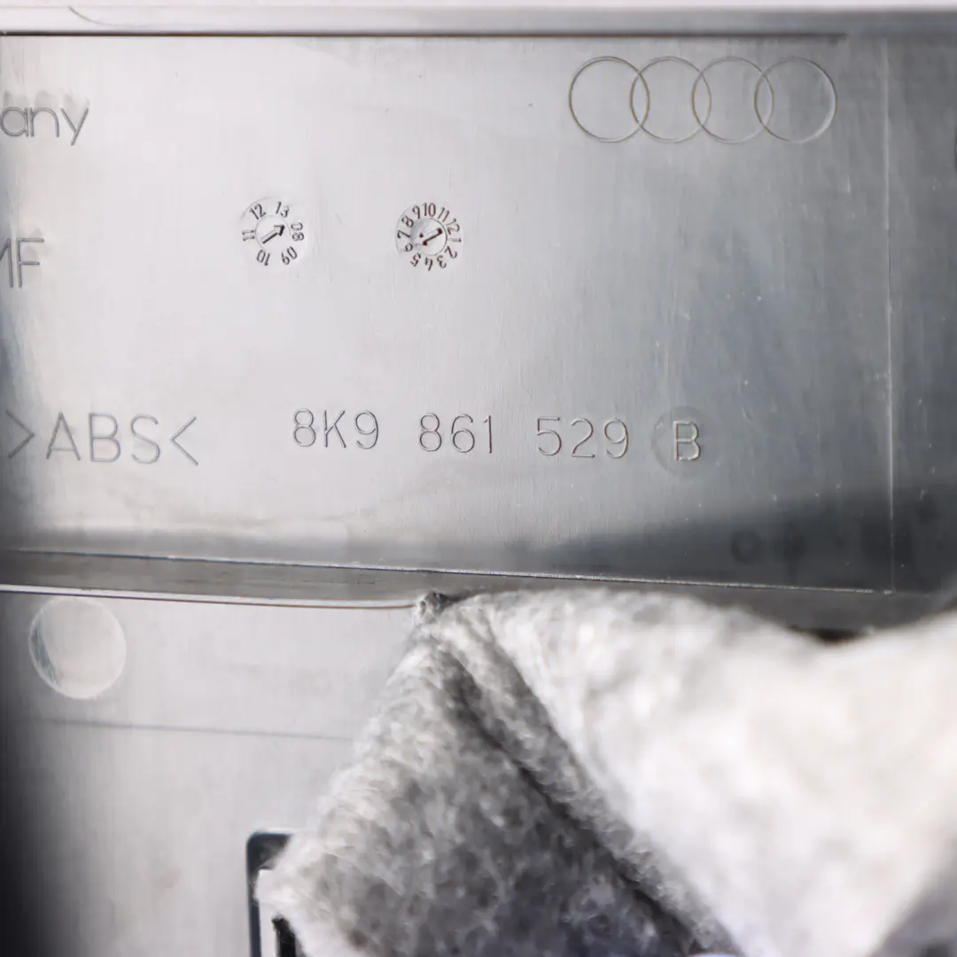 Audi RS4 B8 Maletero Trasero Kit Herramientas Piso Alfombra Cubierta - SKU 8K9861529D - Número de pieza 8K9861529D