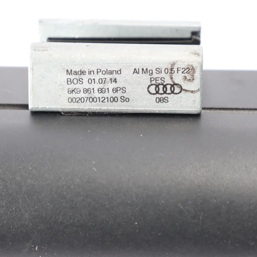 Audi A4 B8 Avant Roller Blind Rear Boot Trunk Parcel Storage Shelf Black - SKU 8K9863553A - Part number 8K9863553A