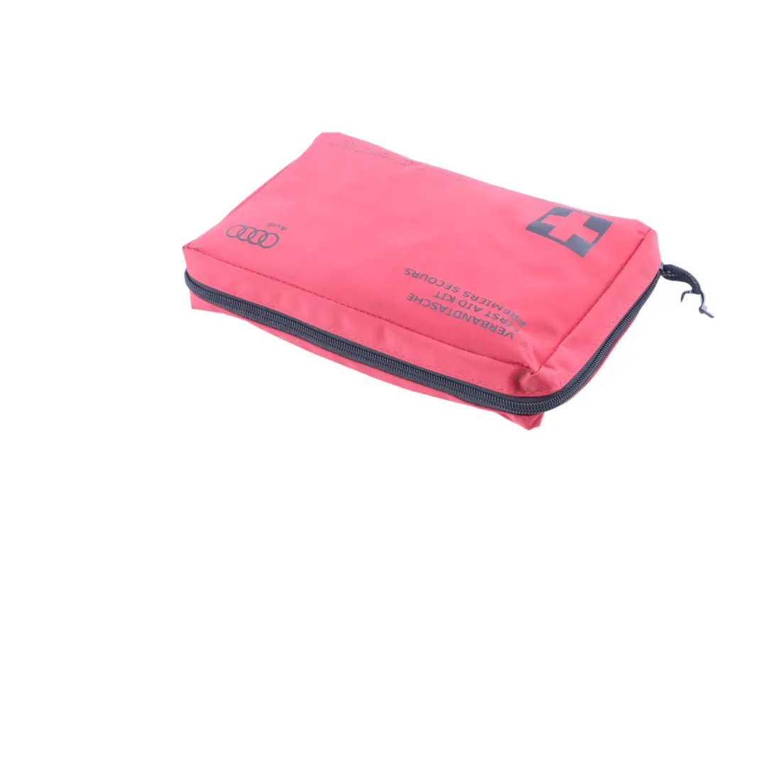 Universal First Aid Emergency Medical Kit Red Pouch to Audi RS4 B8 with Part number 8P0860282G Audi RS4 B8 Universal First Aid Emergency Medical Kit Red Pouch - SKU 8P0860282G - Part number 8P0860282G